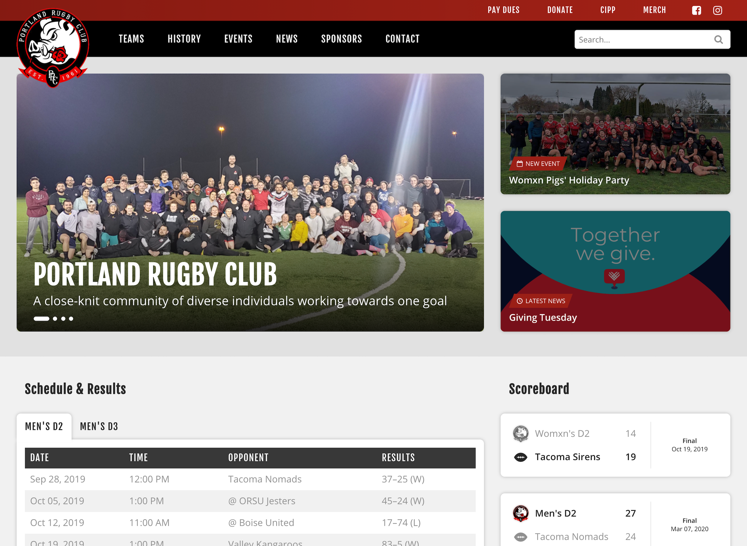 Portland Rugby Club