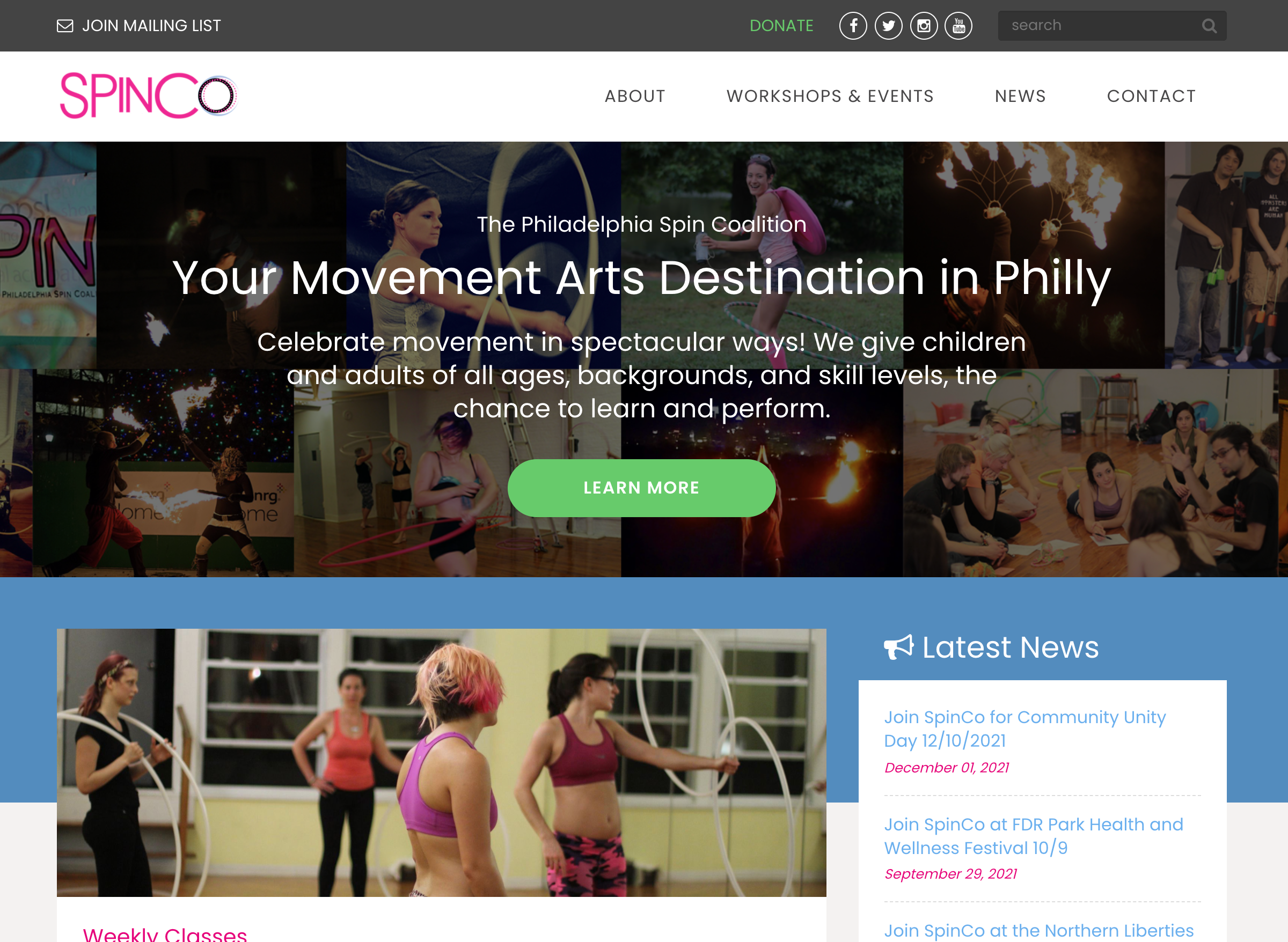 The Philadelphia Spin Coalition (SpinCo)